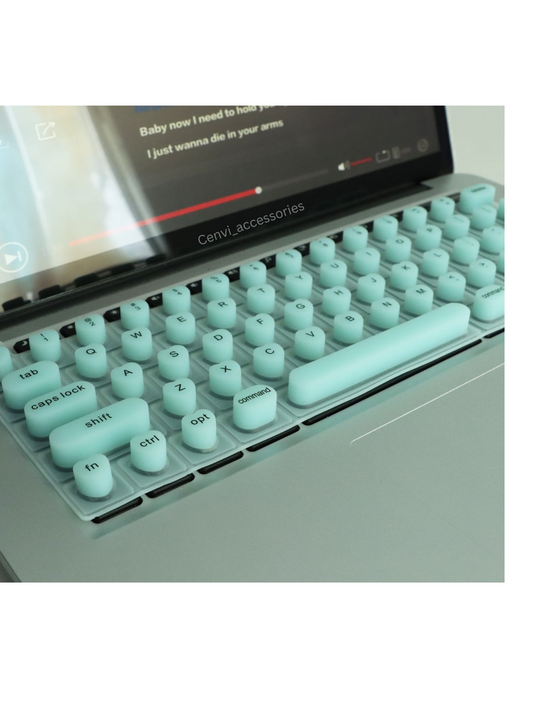 Macbook keyboard cover for long nails