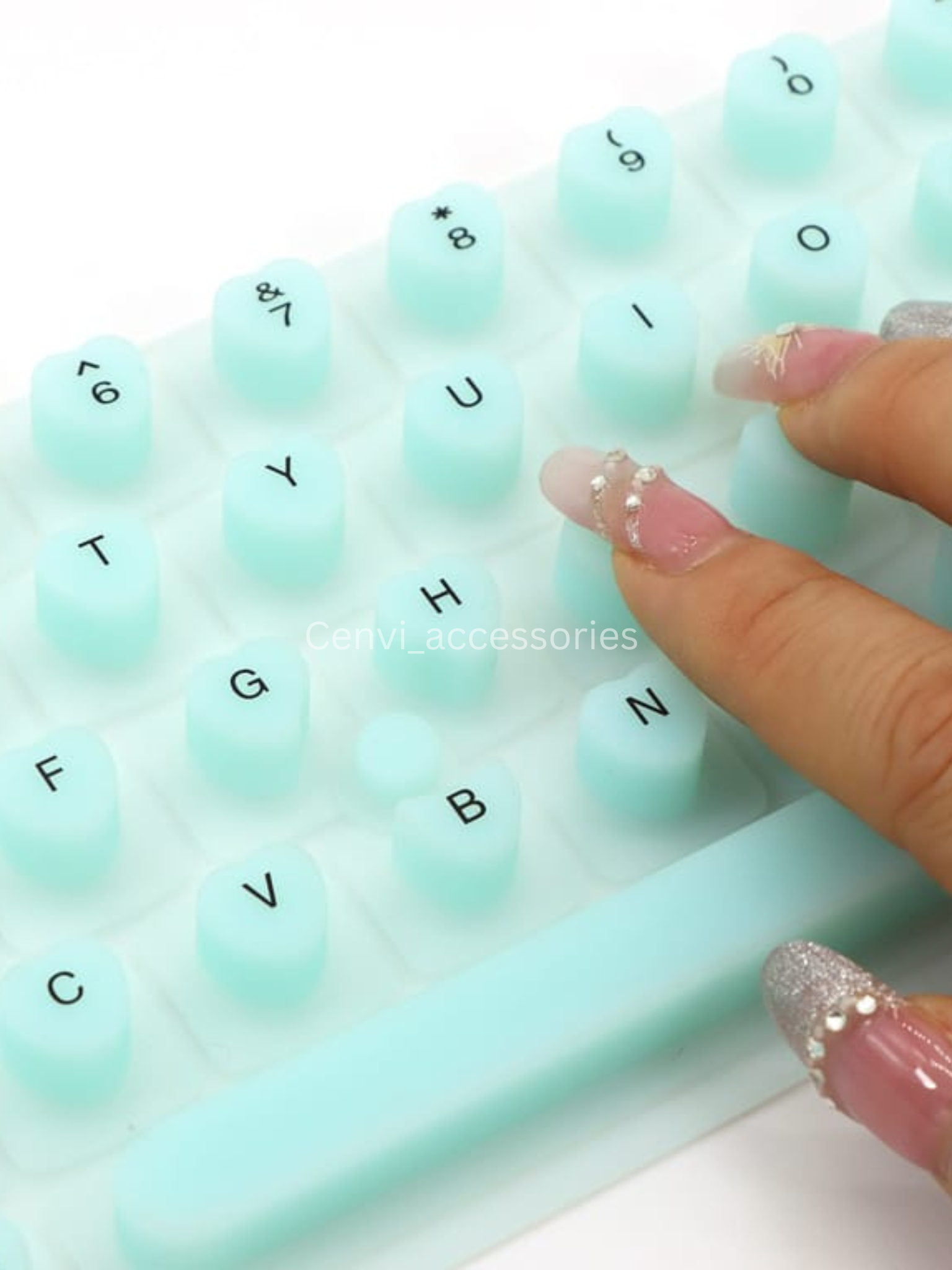 Cenvi H.P keyboard covers for long nails